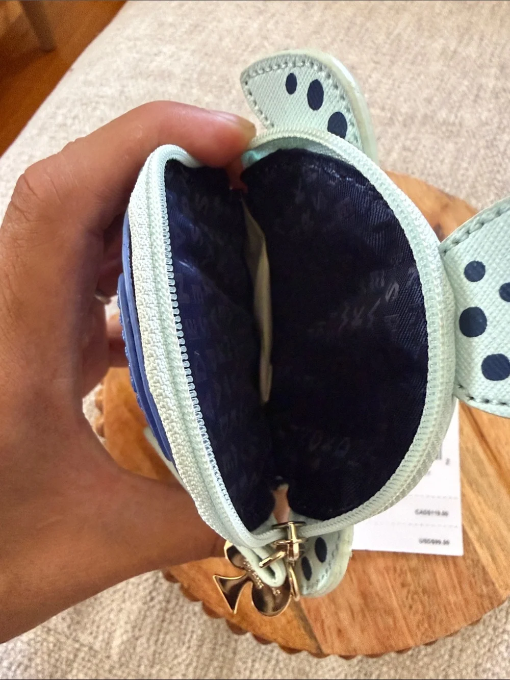 Kate Spade Under the Sea Turtle Coin Purse
